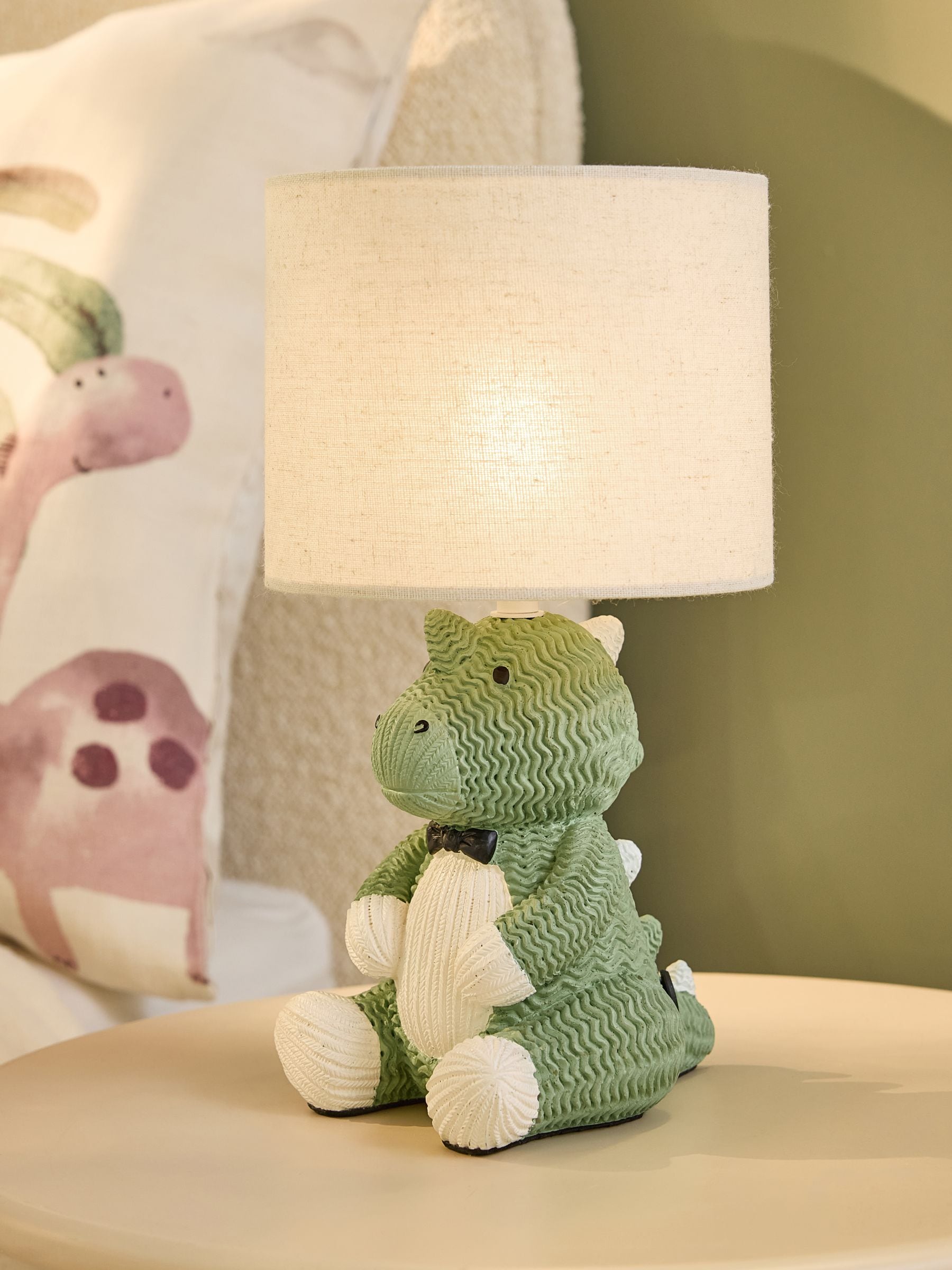 Buy Green Dinosaur Table Lamp from the Next UK online shop