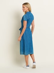 Brakeburn Blue Betsy Shirt Dress - Image 2 of 5