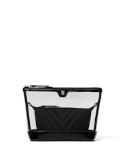Victoria's Secret Black AM/PM Makeup Bag Duo - Image 3 of 4