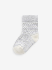 Gris - Pack de 5 calcetines para bebé (0 meses-2 años) - Imagen 5 de 6