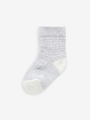 Gris - Pack de 5 calcetines para bebé (0 meses-2 años) - Imagen 6 de 6
