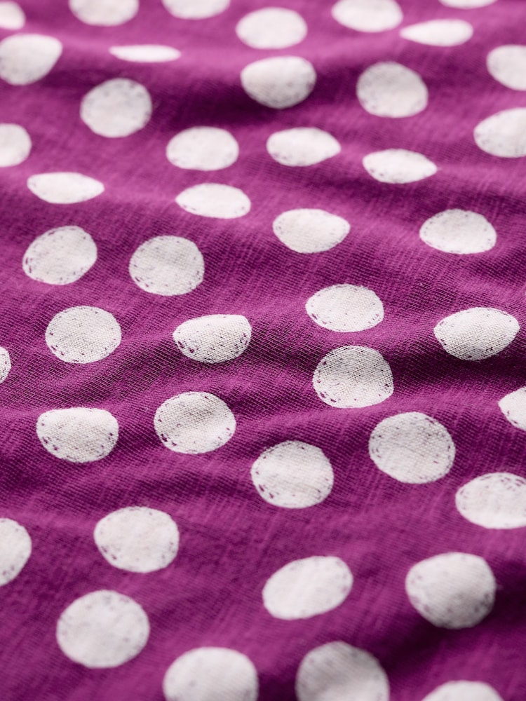 Seasalt Cornwall Purple Short Sleeve Pipers Dress - Image 6 of 6