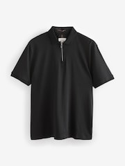Black Signature Modal Polo Shirt - Image 6 of 8