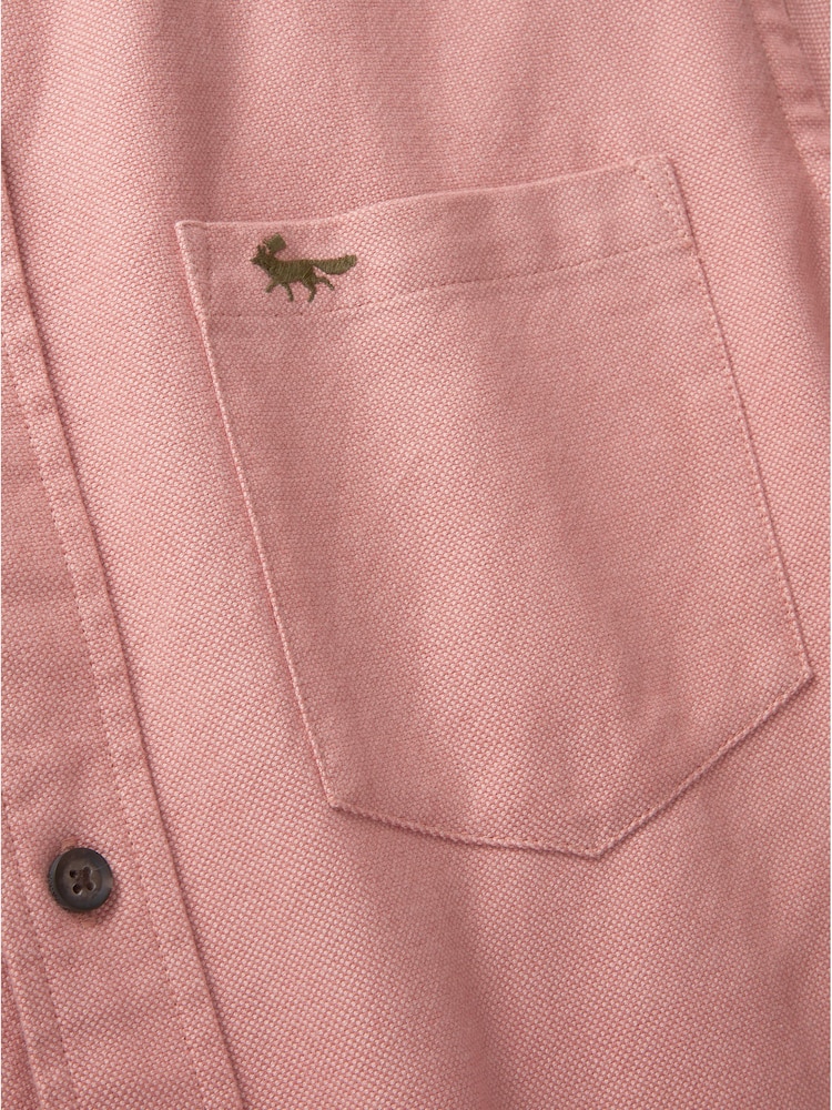 Aubin Oxcombe Brushed Oxford Button Down Shirt - Image 7 of 7
