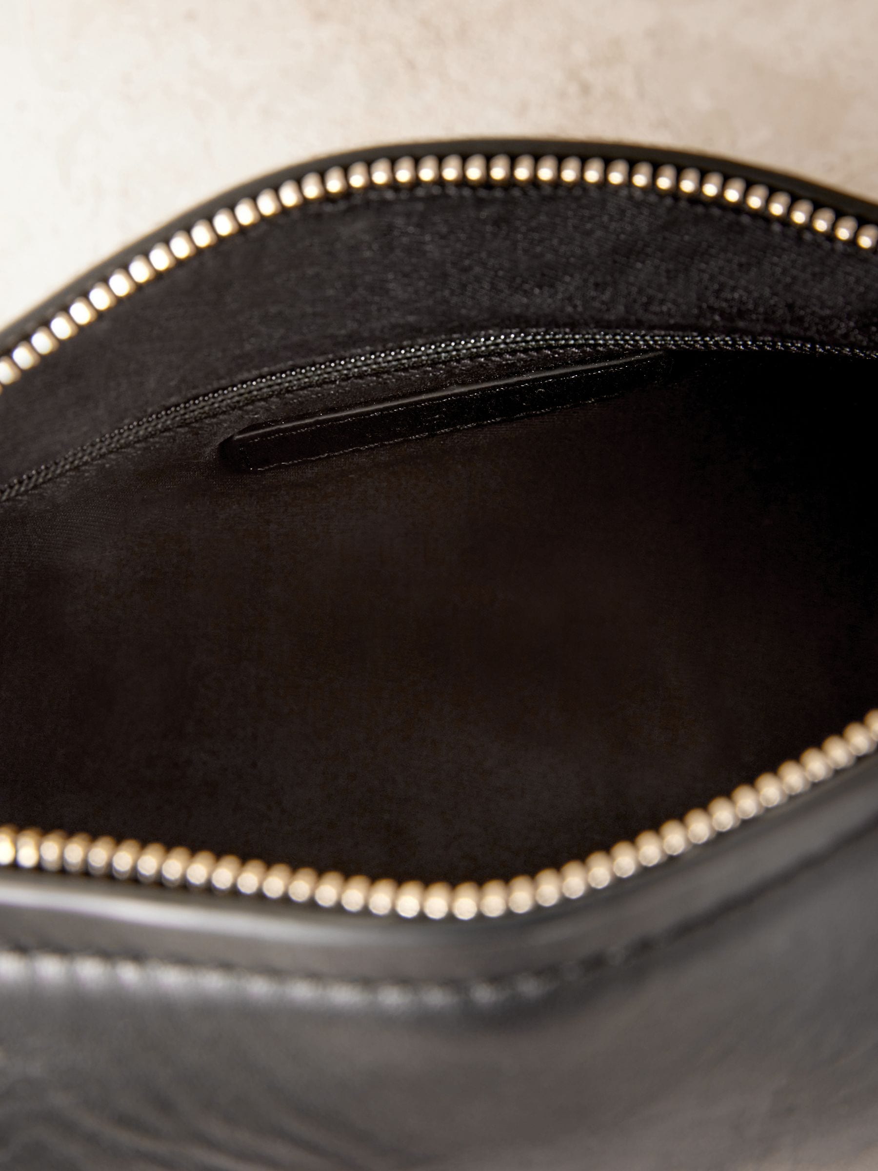 Black leather barrel bag outlet