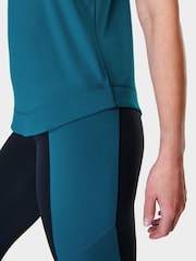 сине-зеленый Reef сине-зеленый - Майка для бега Sweaty Betty Breathe Easy - Image 6 of 7