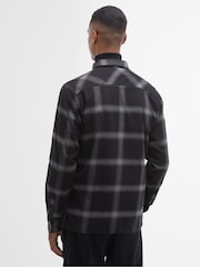 Barbour® International Fenton Check Oxford Black 100% Cotton Shirt - Image 2 of 6