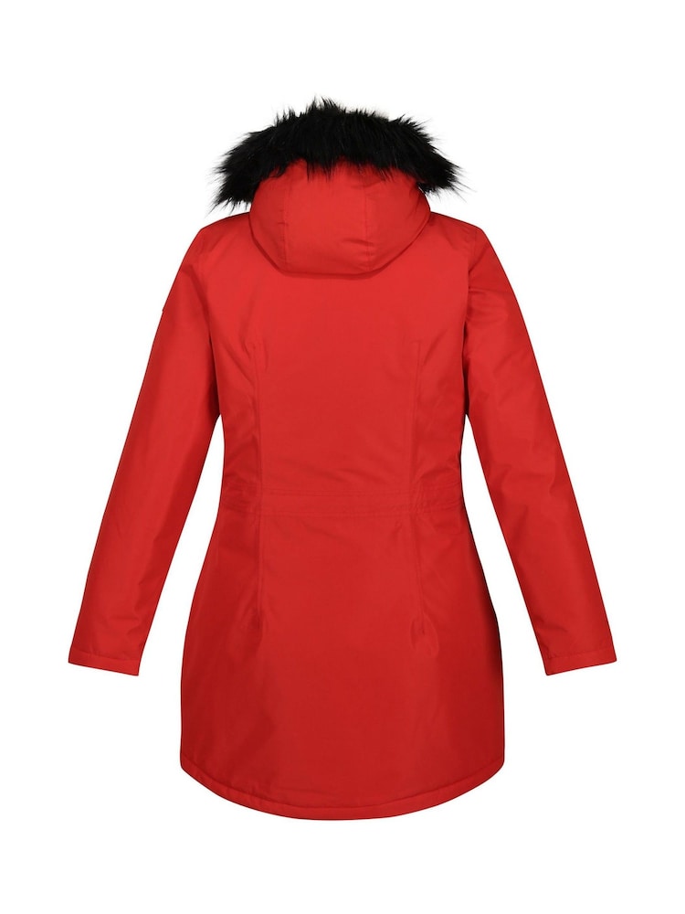 Regatta Red Voltera Parka - Image 6 of 6