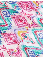 Monsoon Natural Rainbow Ikat Print Dress - Image 3 of 3