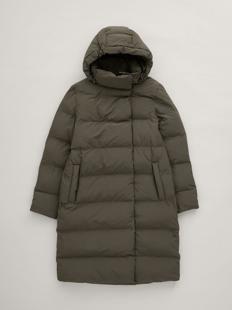 Seasalt Cornwall Green Tall Holywell Bay Waterproof Coat - Image 4 of 4 Seasalt Cornwall Green Tall Holywell Bay Waterproof Coat - Image 4 of 4