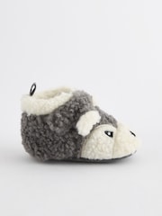 Grey Touch Fastening Character Baby Booties (0-2mths) - Image 2 of 5