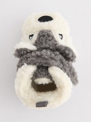 Grey Touch Fastening Character Baby Booties (0-2mths) - Image 4 of 5