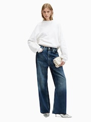 AllSaints White Agata T-Shirt - Image 3 of 5