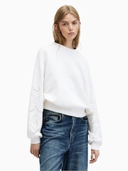 AllSaints White Agata T-Shirt - Image 4 of 5
