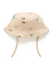 Purebaby Gingham Hat - Image 1 of 2