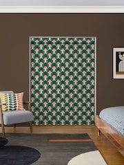 Orla Kiely Jade Green Florida Made to Measure Roller Blinds - Image 2 of 6
