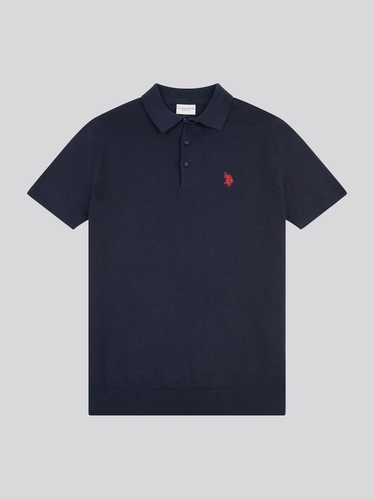 Buy Polo Navy Blue Mens Combed Cotton Polo Shirt from