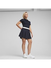 Puma Blue W Club Womens Pleated Golf Skirt - Image 3 of 6