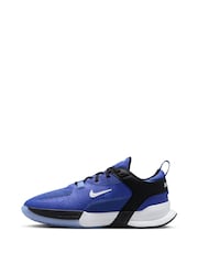 Nike Blue Youth Crosscourt Trainers - Image 4 of 10