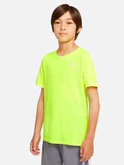 Nike Yellow Miler T-Shirt - Image 1 of 7