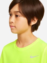Nike Yellow Miler T-Shirt - Image 3 of 7