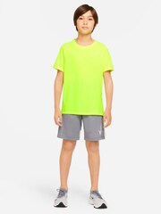 Nike Yellow Miler T-Shirt - Image 6 of 7