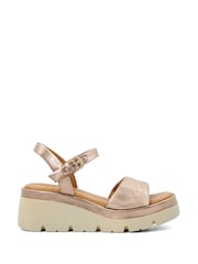 Dune London Natural Komodo Soft Upper Sandals - Image 3 of 6