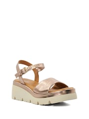 Dune London Natural Komodo Soft Upper Sandals - Image 4 of 6