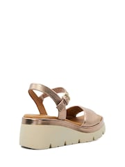 Dune London Natural Komodo Soft Upper Sandals - Image 5 of 6