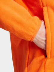 adidas Terrex Orange/Grey Multi Full-Zip Fleece Jacket - Image 6 of 7