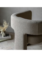Gallery Home Cream Stanley Leather Armchair - Image 3 of 5