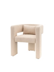 Gallery Home Cream Stanley Leather Armchair - Image 5 of 5