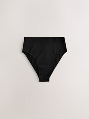 Black High Rise High Leg No VPL Comfort Knickers 3 Pack - Image 9 of 9