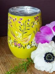 Sara Miller Green Haveli Garden Travel Cup - Image 1 of 6
