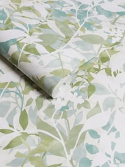 Graham & Brown Sage Fleur 10M Wallpaper - Image 3 of 4