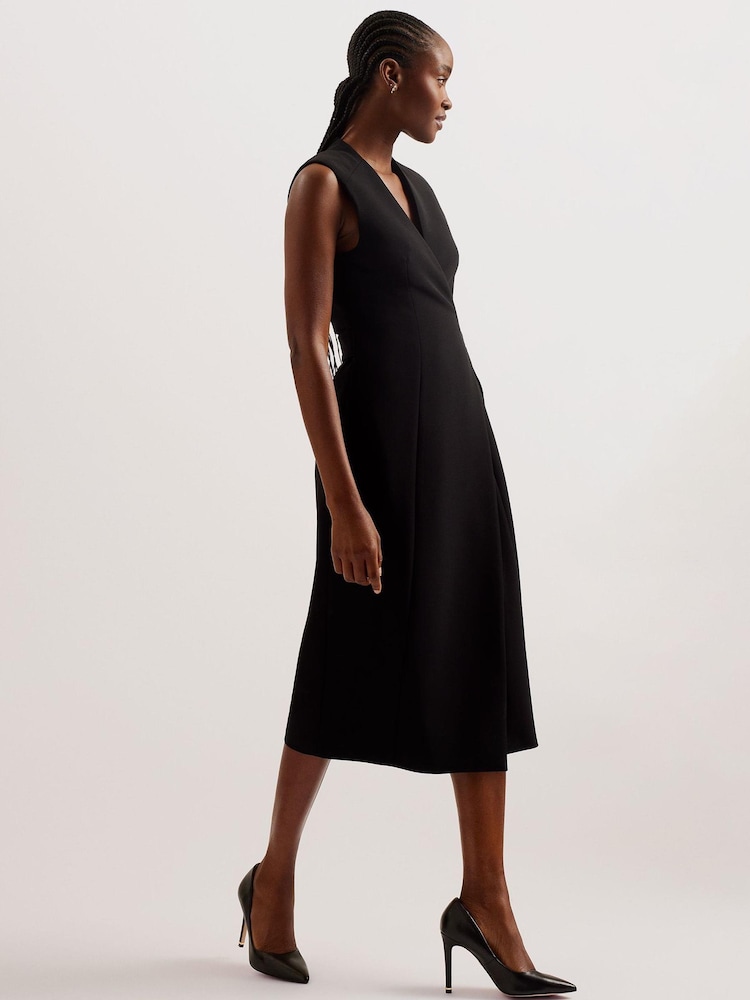 Ted Baker Black Dress - Image 1 of 5 Ted Baker Black Dress - Image 1 of 5