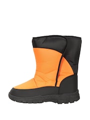برتقالي - بوت جليد مبطن بصوف شيربا للأطفال Caribou من Mountain Warehouse - صورة 2 من 5
