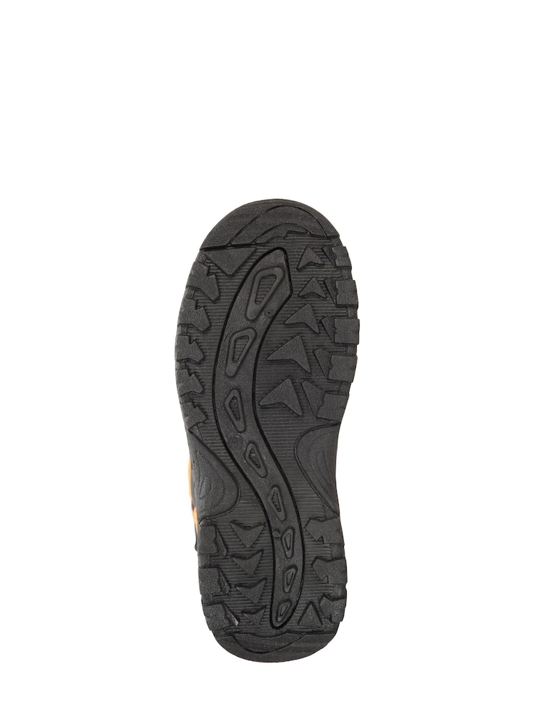 Orange - Mountain Warehouse Caribou Kids Single Stripe Sherpa Lined Adaptive Snow Boots - Image 5 of 5 Orange - Mountain Warehouse Caribou Kids Single Stripe Sherpa Lined Adaptive Snow Boots - Image 5 of 5