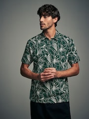 Mono Print Regular Fit Short Sleeve Jersey Polo Shirts 3 Pack - Image 7 of 12