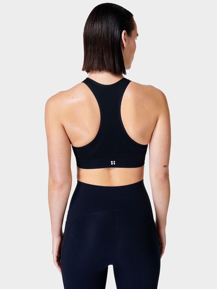 Sweaty Betty Black Stamina Sports Bra - Image 3 of 5