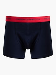 French Connection Multicolour Boxers 3 Pack - Image 4 of 4