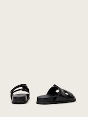 AllSaints Black Vex Sandals - Image 7 of 7