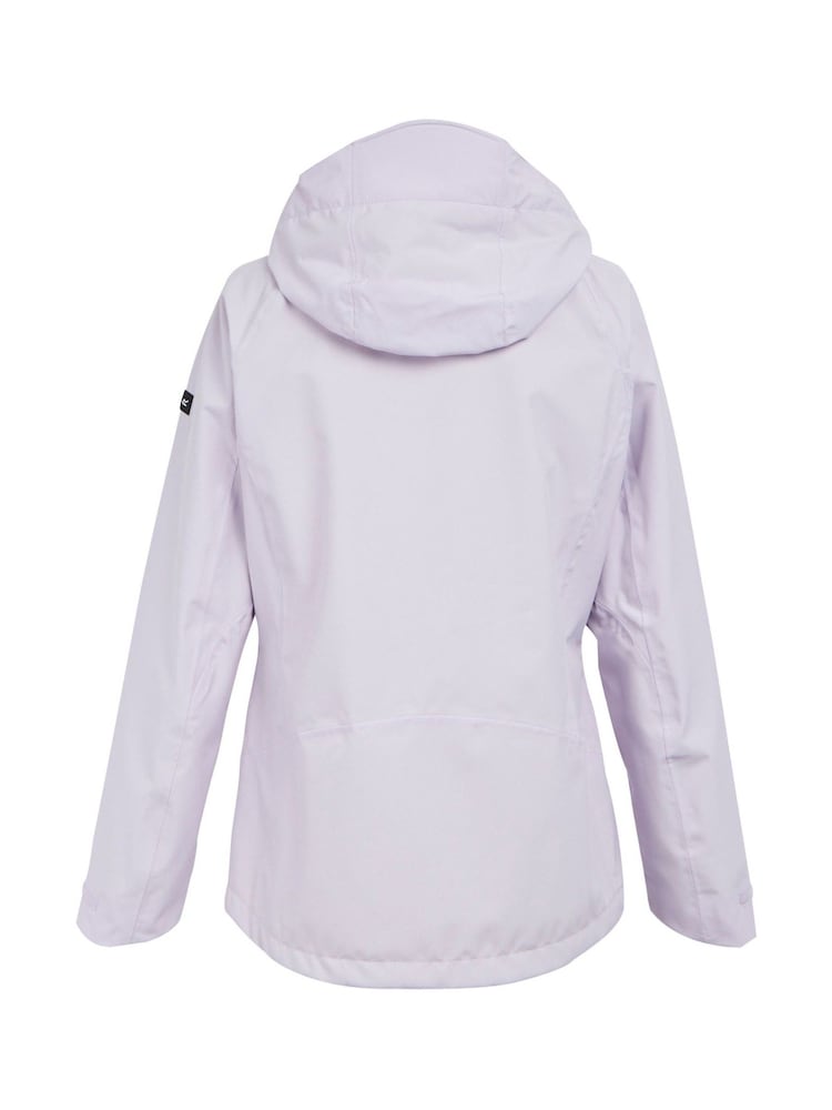 Regatta Purple Womens Birchdale II Waterproof Jacket - Image 8 of 9