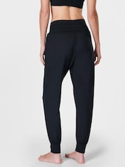 Sweaty Betty Black Gaia Performance Yoga Joggers - Image 2 of 8