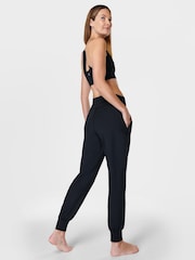 Sweaty Betty Black Gaia Performance Yoga Joggers - Image 4 of 8