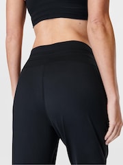 Sweaty Betty Black Gaia Performance Yoga Joggers - Image 5 of 8