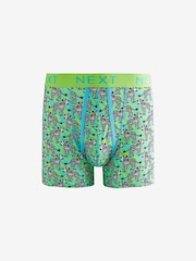 Estampado animal en naranja intenso/verde/azul - Animal - Pack de 4 boxers  - Imagen 2 de 8