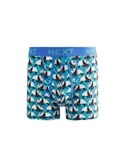 Estampado animal en naranja intenso/verde/azul - Animal - Pack de 4 boxers  - Imagen 6 de 8