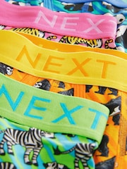 Estampado animal en naranja intenso/verde/azul - Animal - Pack de 4 boxers  - Imagen 8 de 8