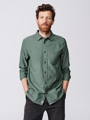 Aubin Oxcombe Brushed Oxford Button Down Shirt - Image 1 of 7